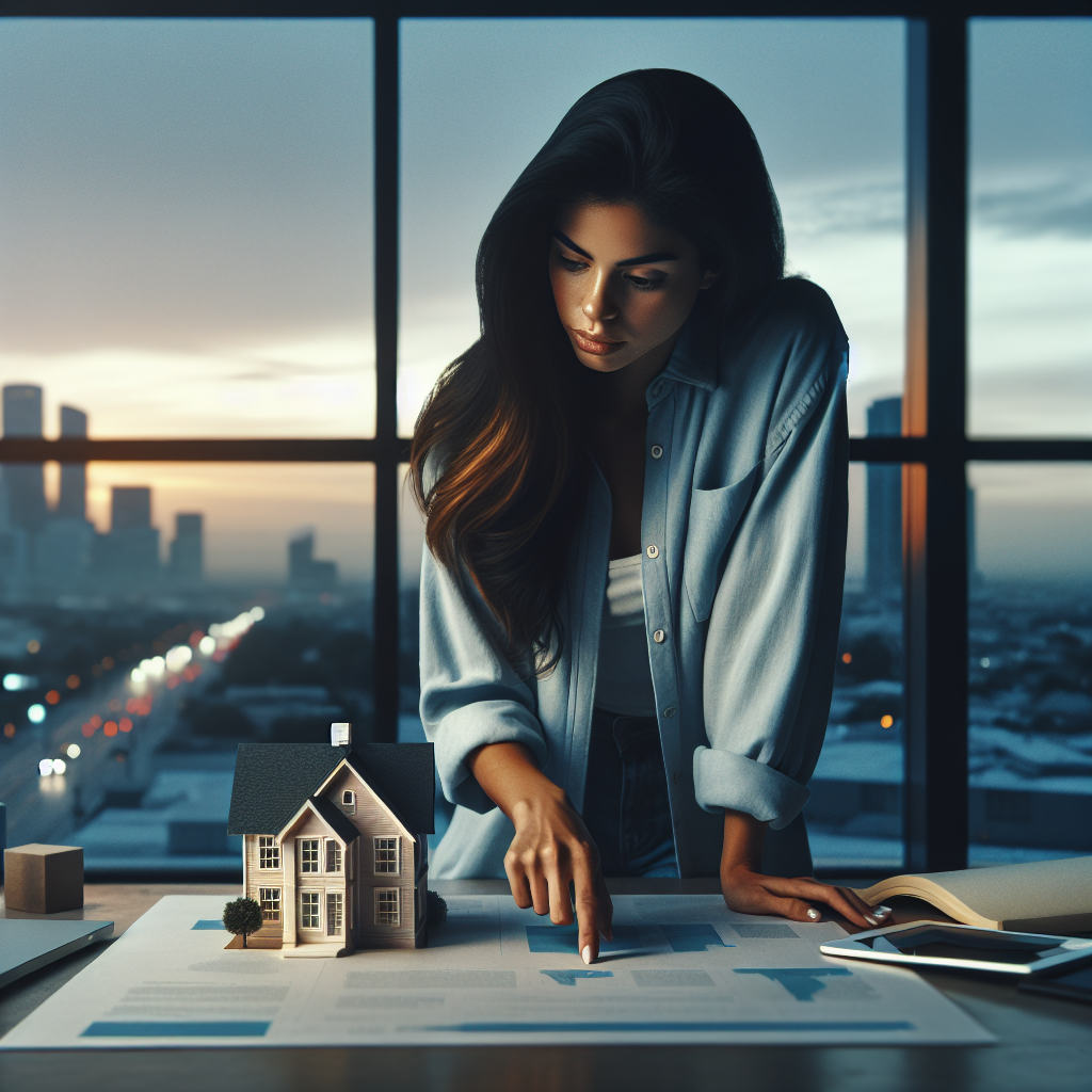 A diverse group viewing a personalized ad on a phone screen, illustrating facebook ads for mortgage leads powered by AI technology.