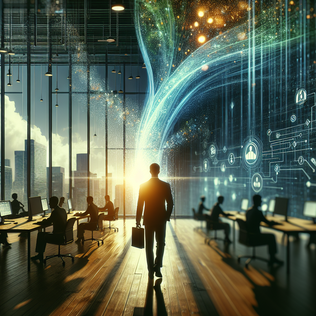 AI-powered B2B leads tools illustration showing increased sales, reduced costs, and faster processes for better prospecting.